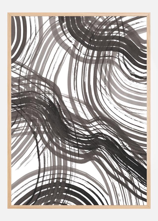 Bildverkstad Abstract Ink Poster