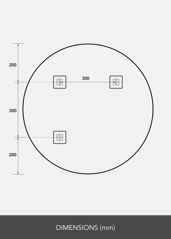 Artlink Ronde Spiegel 70 cm Ø