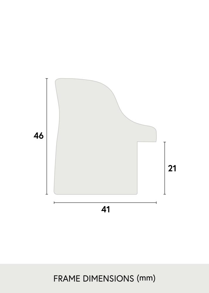 Ramverkstad 60x90 Ombud Spiegel Sandarne Brons - Eigen afmetingen