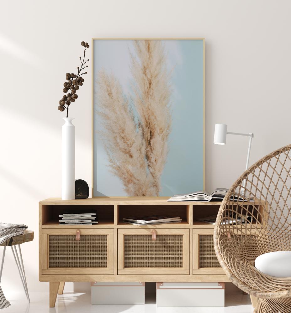 Bildverkstad Pampas Grass Blue Poster