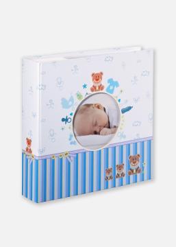 Difox Play Album Blauw - 200 Foto's van 10x15 cm