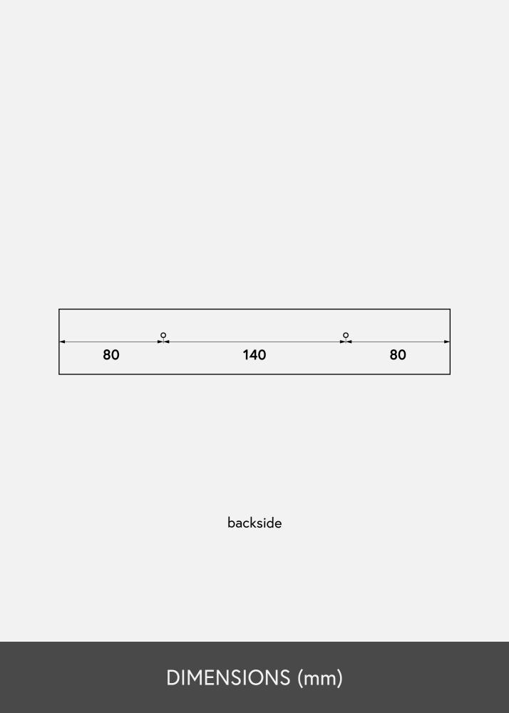 Artlink Fotoplank Wit 30 cm